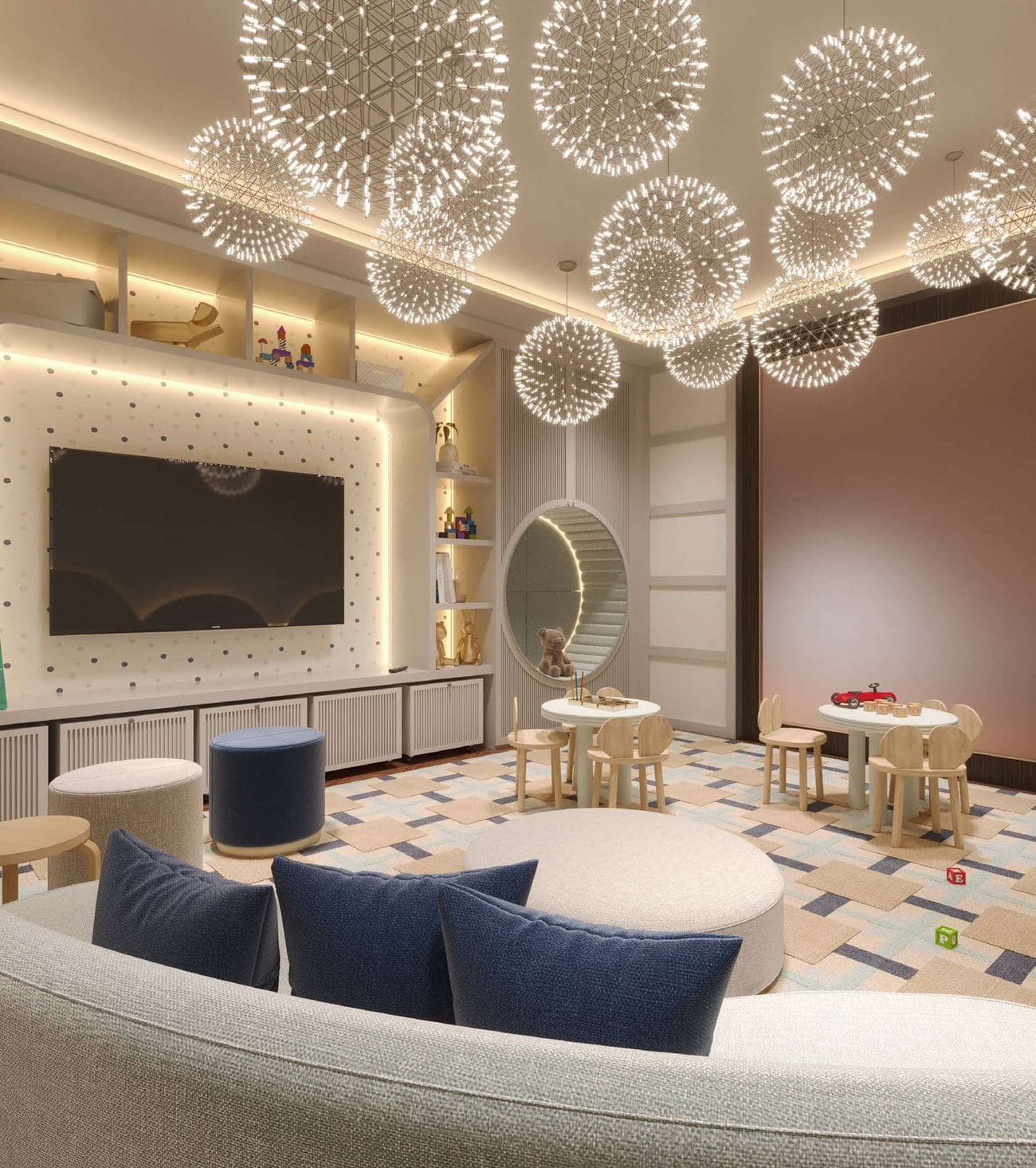 Brinquedoteca do Grand Luxury Residences, na Meia Praia, Itapema