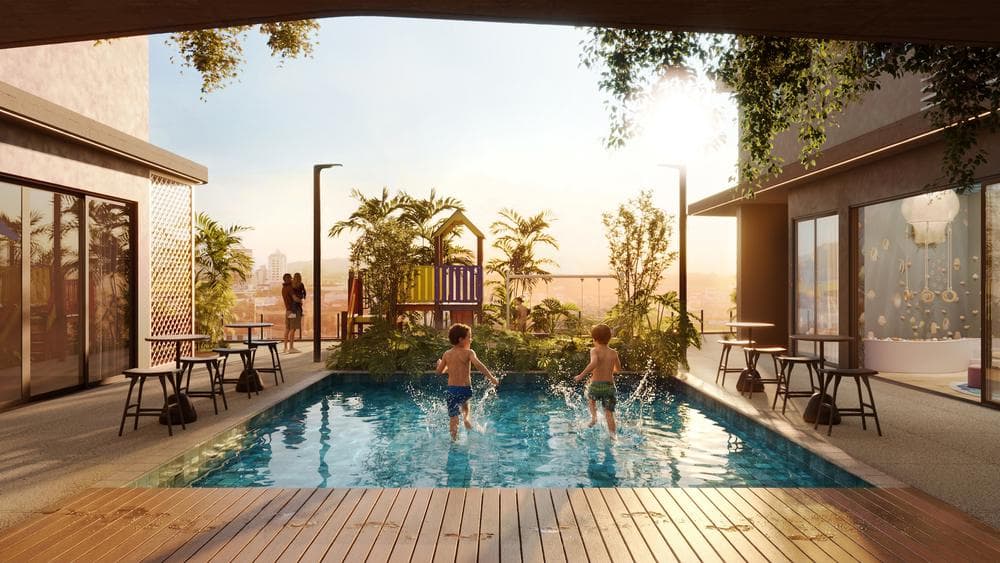 Piscina infantil do Jeddah Exclusive