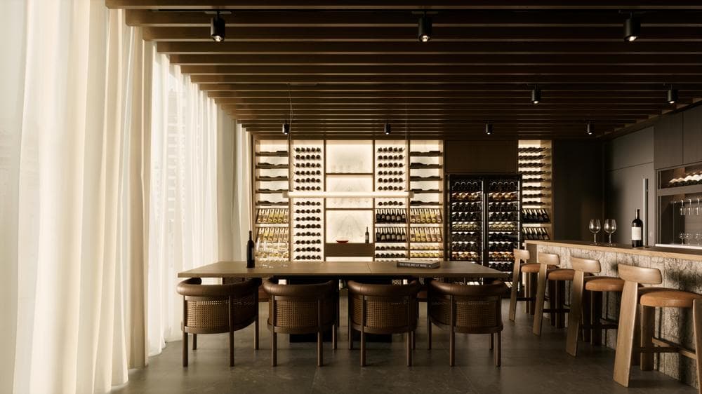 Wine bar do Jeddah Exclusive, em Balneário Perequê, Porto Belo