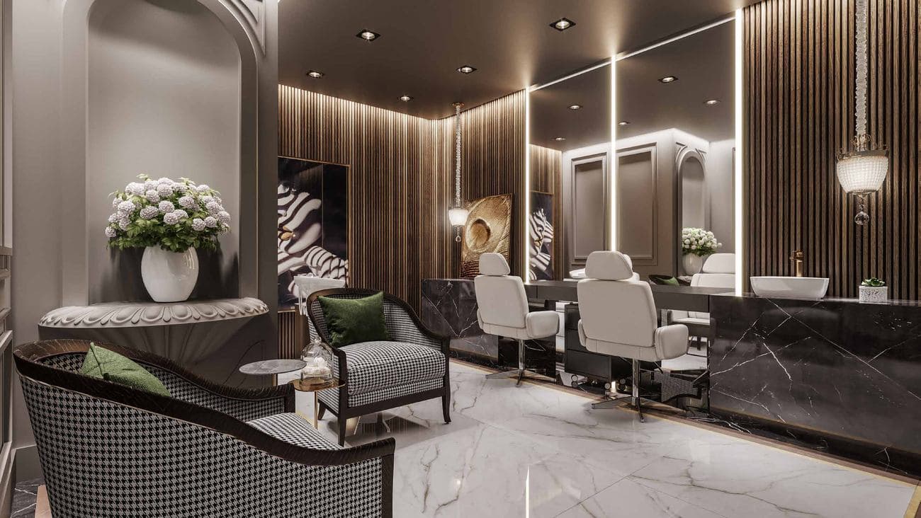 Beauty center do L'Atelier Concept Home, na Meia Praia, Itapema