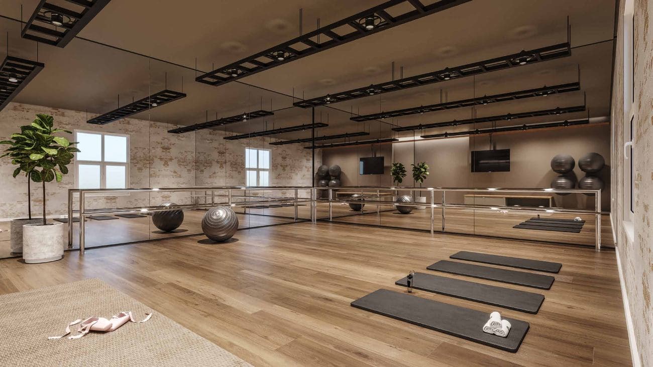 Espaço cross para treinamento funcional do L'Atelier Concept Home