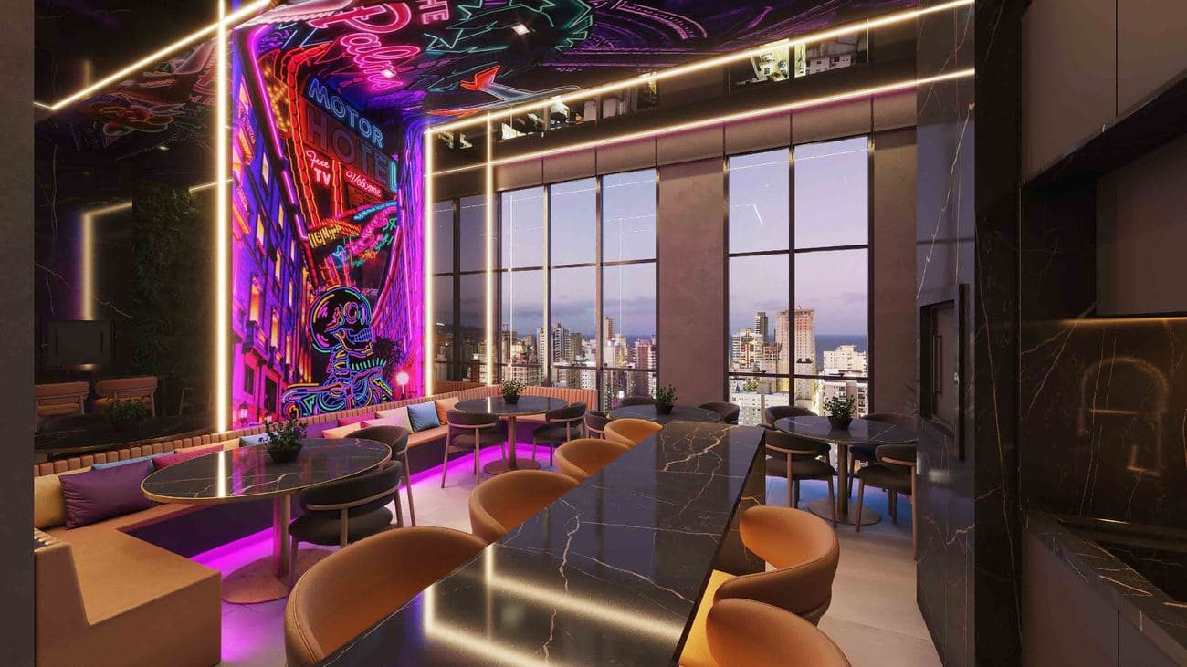 Pub Las Vegas do Loyal Tower Flats, em Itapema