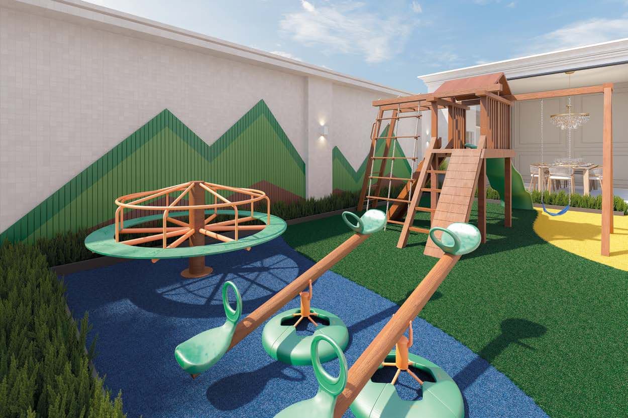Espaço kids e brinquedoteca do Palazzo Royale, em Itapema
