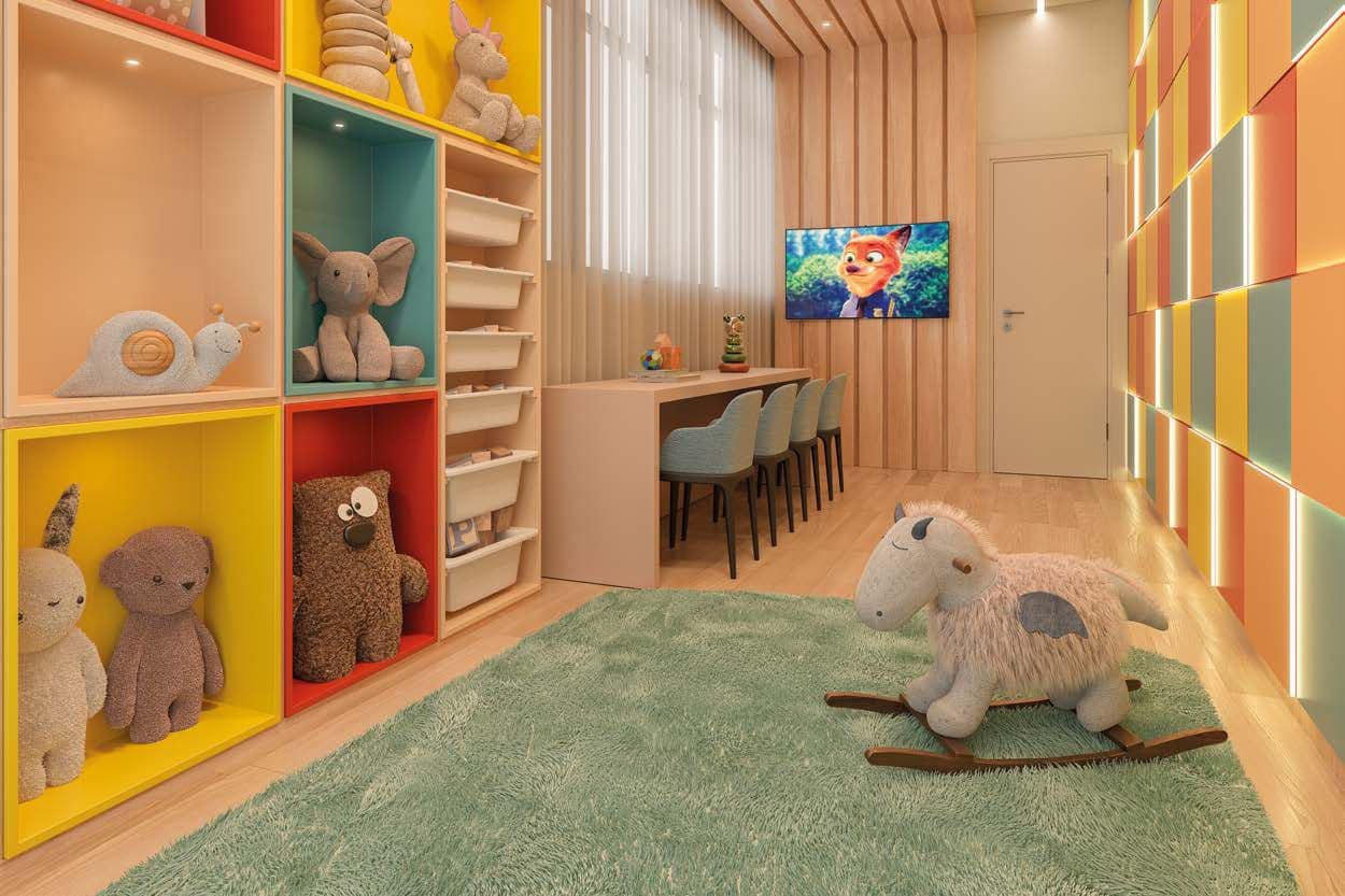 Playground do Palazzo Royale, na Meia Praia, Itapema