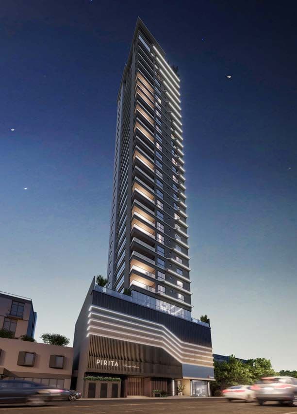Torre do Pirita Concept Home Residence, com 31 andares, na Meia Praia, Itapema