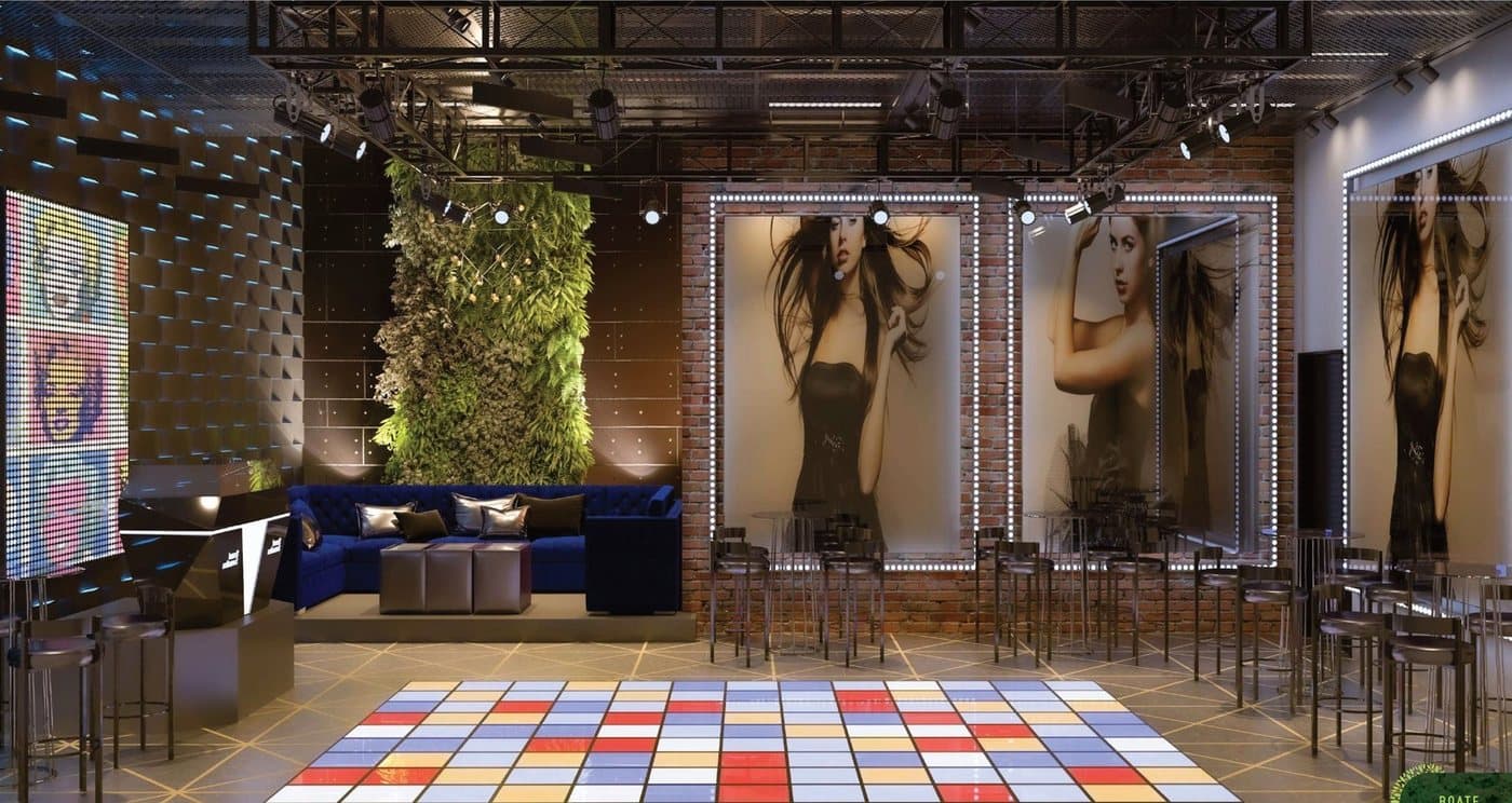 Boate com isolamento acústico do Reserva do Arvoredo Home Club, em Balneário Perequê, Porto Belo