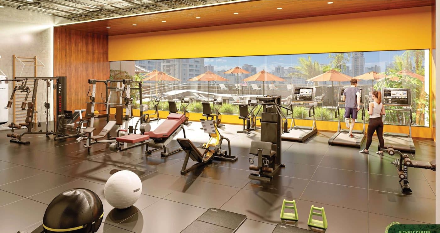 Fitness center do Reserva do Arvoredo