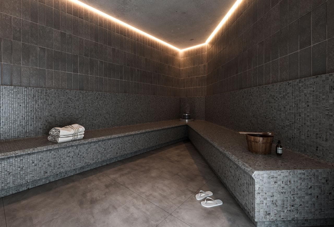 Sauna úmida do Riviera Home Club