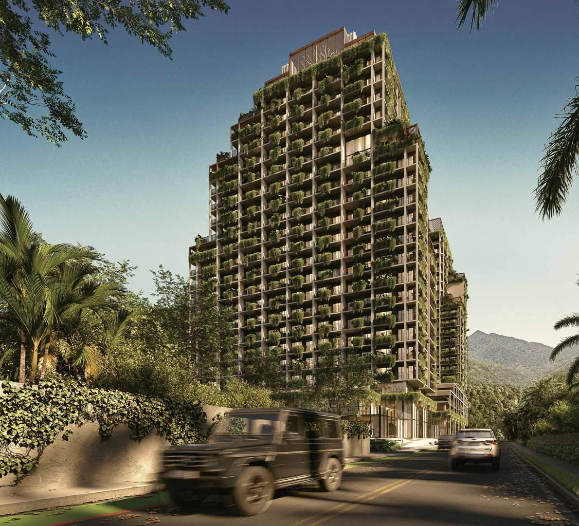 Torre Alpha do Tenet — render