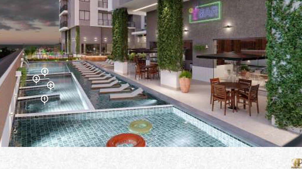 SPA com 4 hidromassagens do The Porto Plaza, em Balneário Perequê, Porto Belo