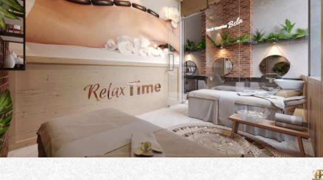 SPA e sala de relaxamento do The Porto Plaza