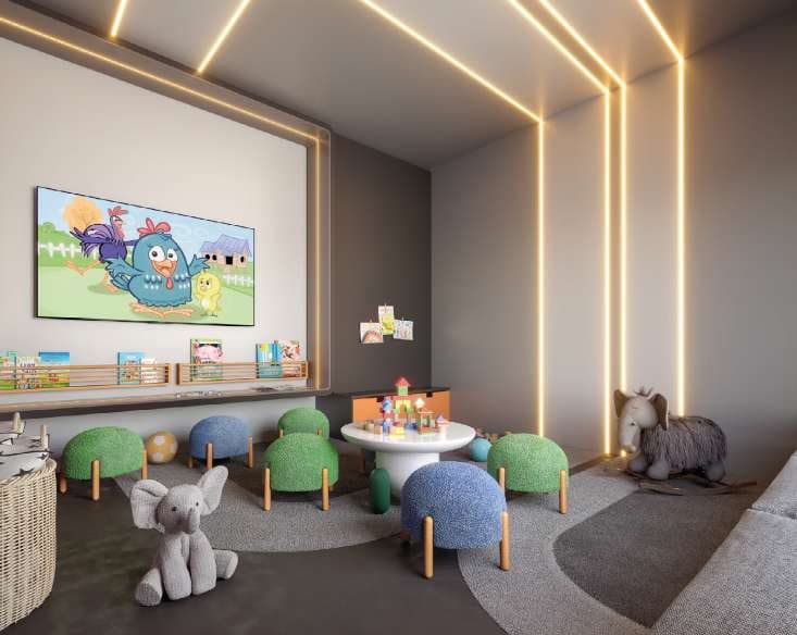 Brinquedoteca do Thiesen Residence, em Itapema