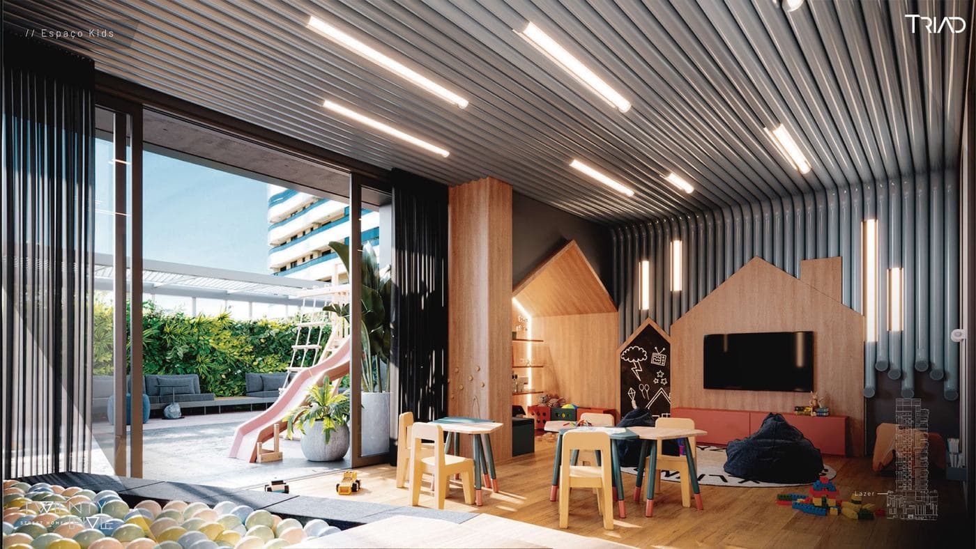 Espaço Kids do Twenty Five Street Home