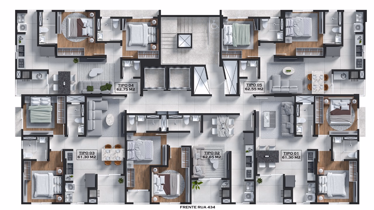 Planta Villa Real, Morretes, Itapema-SC (2)