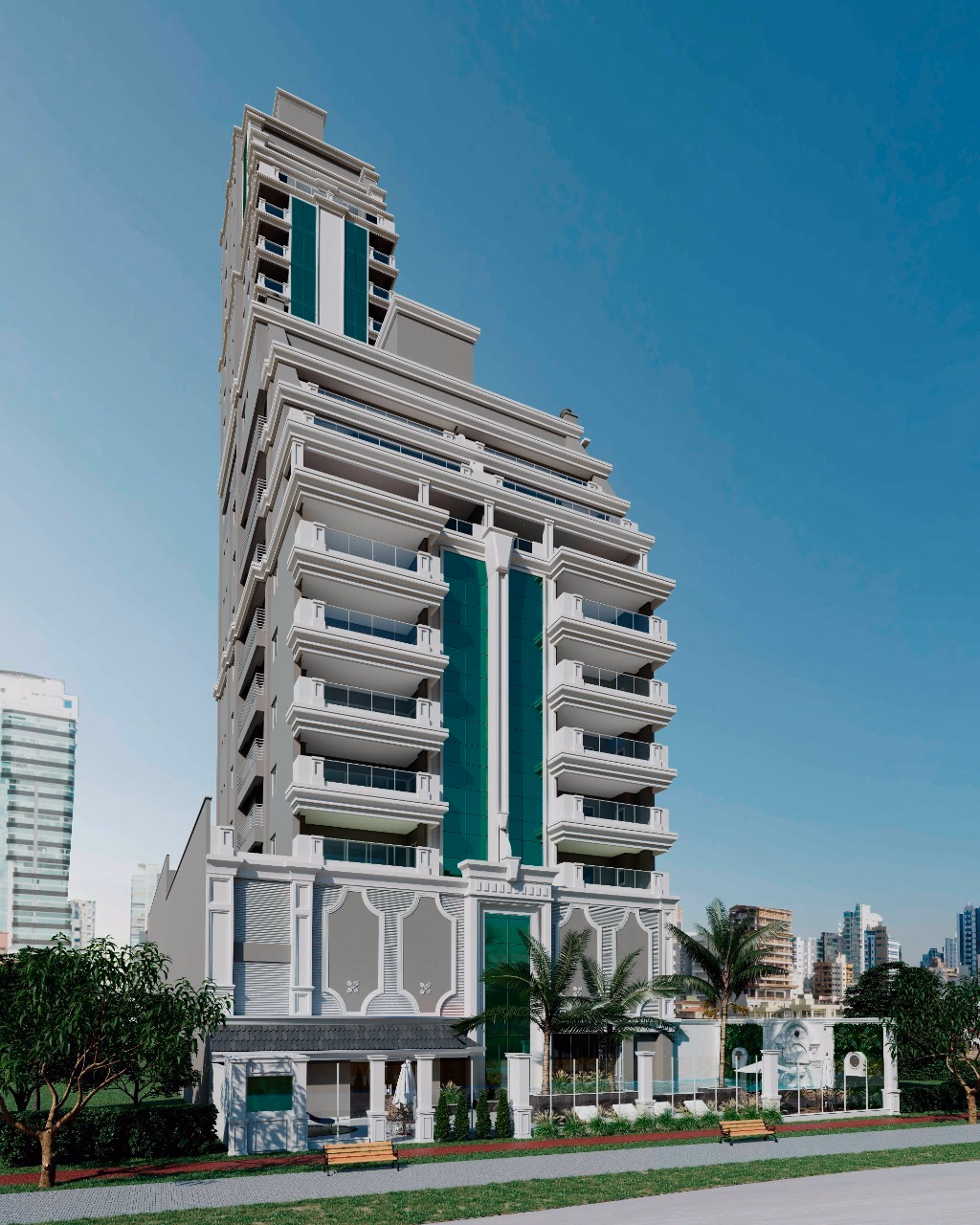 Apartamento na quadra mar a venda em Meia Praia, Itapema (6)