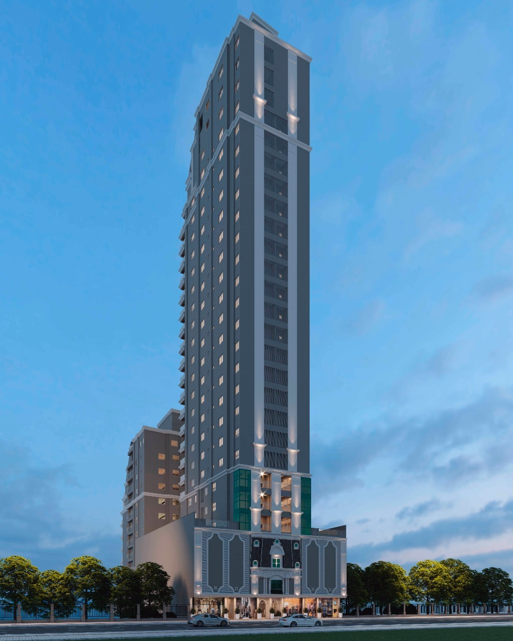 Apartamento na quadra mar a venda em Meia Praia, Itapema (21)