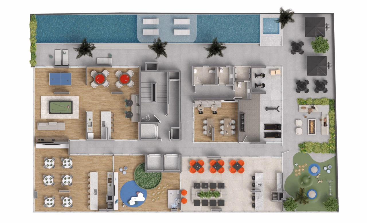Vega Apartaments, Perequê, Porto Belo-SC (12) (perspectiva ilustrativa)
