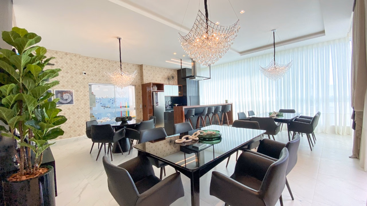Apartamento novo, pronto para morar no Costamare Residencial a venda em Meia Praia, Itapema
